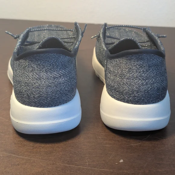 Skechers Hands Free Slip-ins GO WALK Joy Fantasia Navy Women's 7 Wide 124644W - Picture 5 of 9